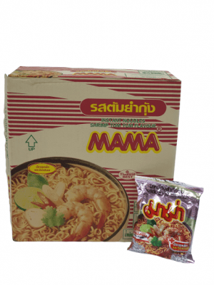 บะหมี่กึ่งสำเร็จรูป รสต้มยำกุ้ง ตรามาม่า