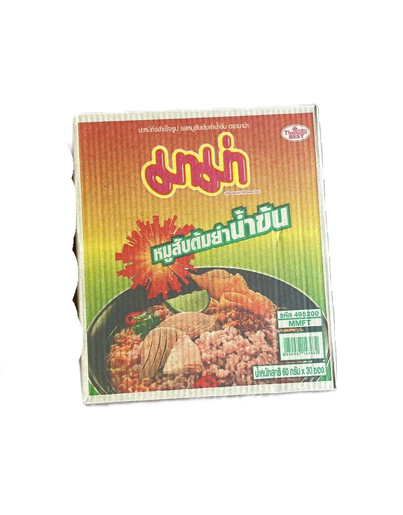 มาม่าหมูสับต้มยำน้ำข้น
