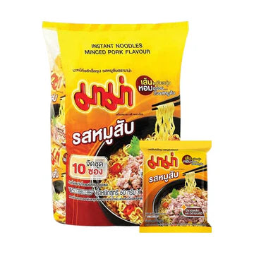 บะหมี่กึ่งสำเร็จรูป รสหมูสับ ตรามาม่า
