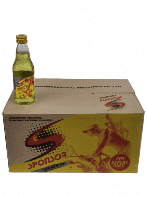 Sponsor fruit-flavored energy drink (pack)