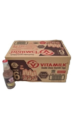 Vitamilk chocolate flavor, 6 packs, 24 bottles, screw cap