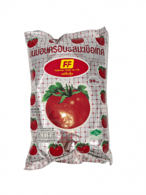 Tomato Flavored Crispy Baked Snacks