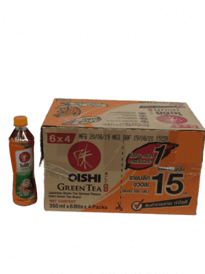 Oishi Green Tea Drink, Japanese Green Tea, Japanese Rice Flavor