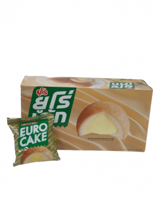 Euro Puff Cake with Custard Cream Filling