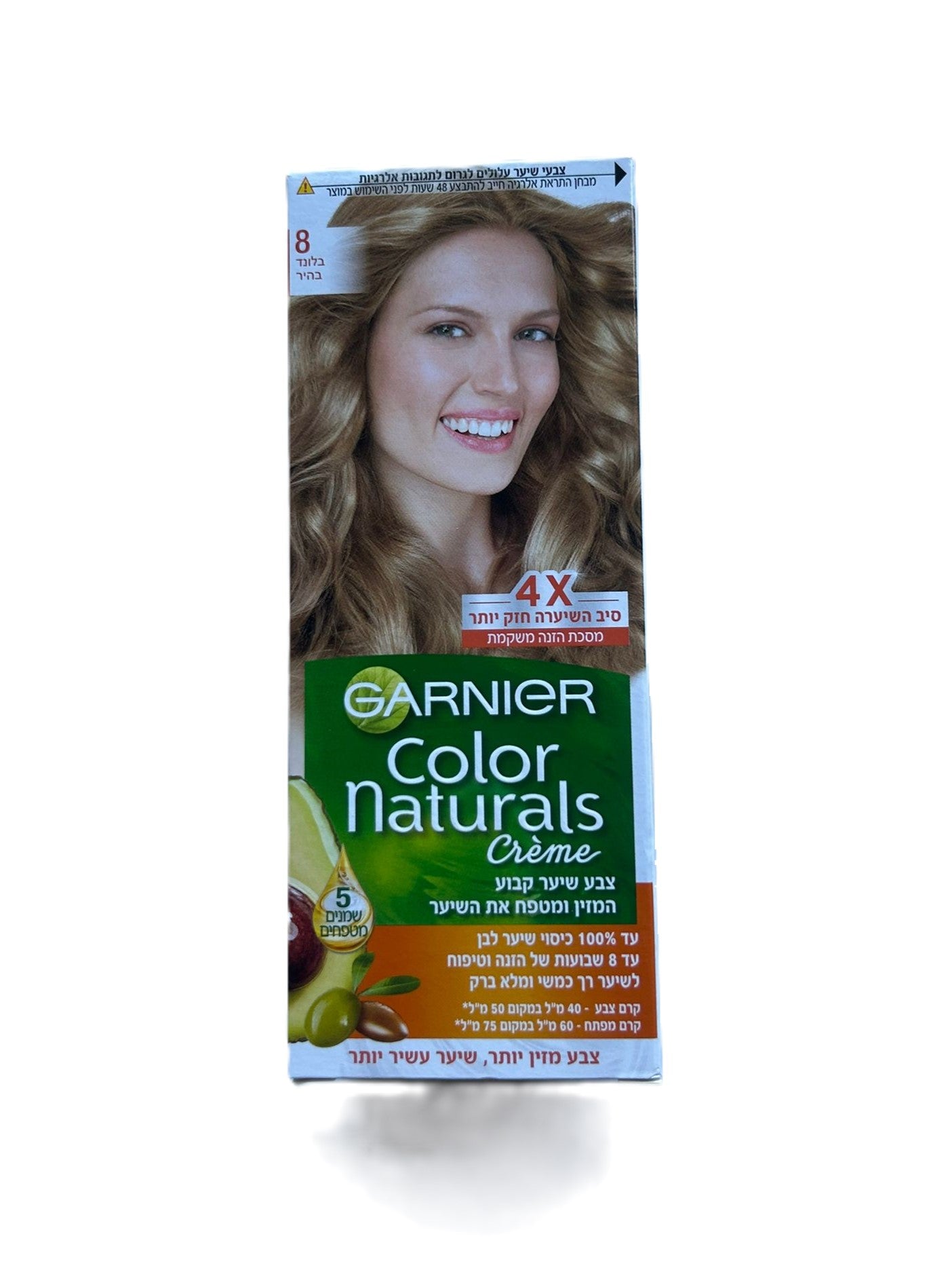 Garnier gold hair dye