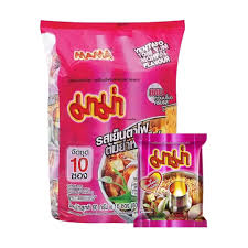 Instant noodles, Yen Ta Fo flavor, Tom Yum hot pot, Mama brand